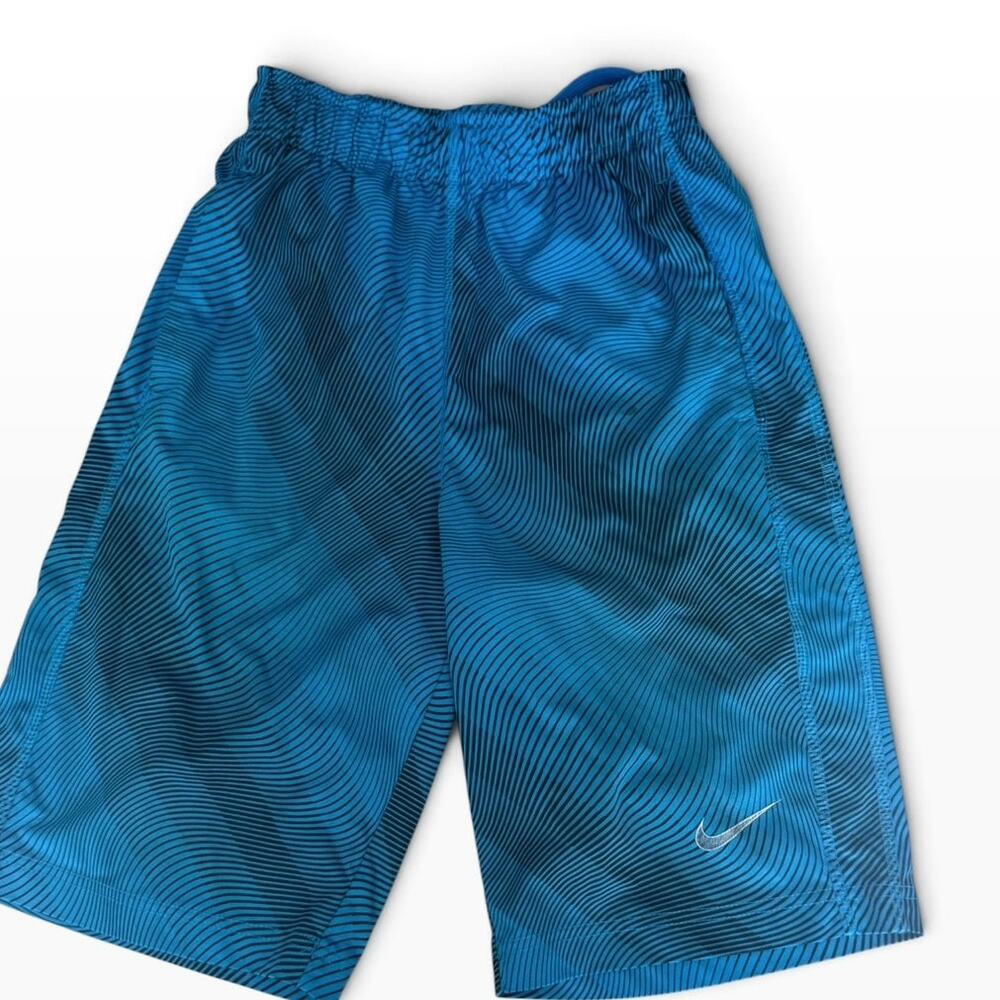 Nike Dri-Fit Blue Shorts - Youth Medium